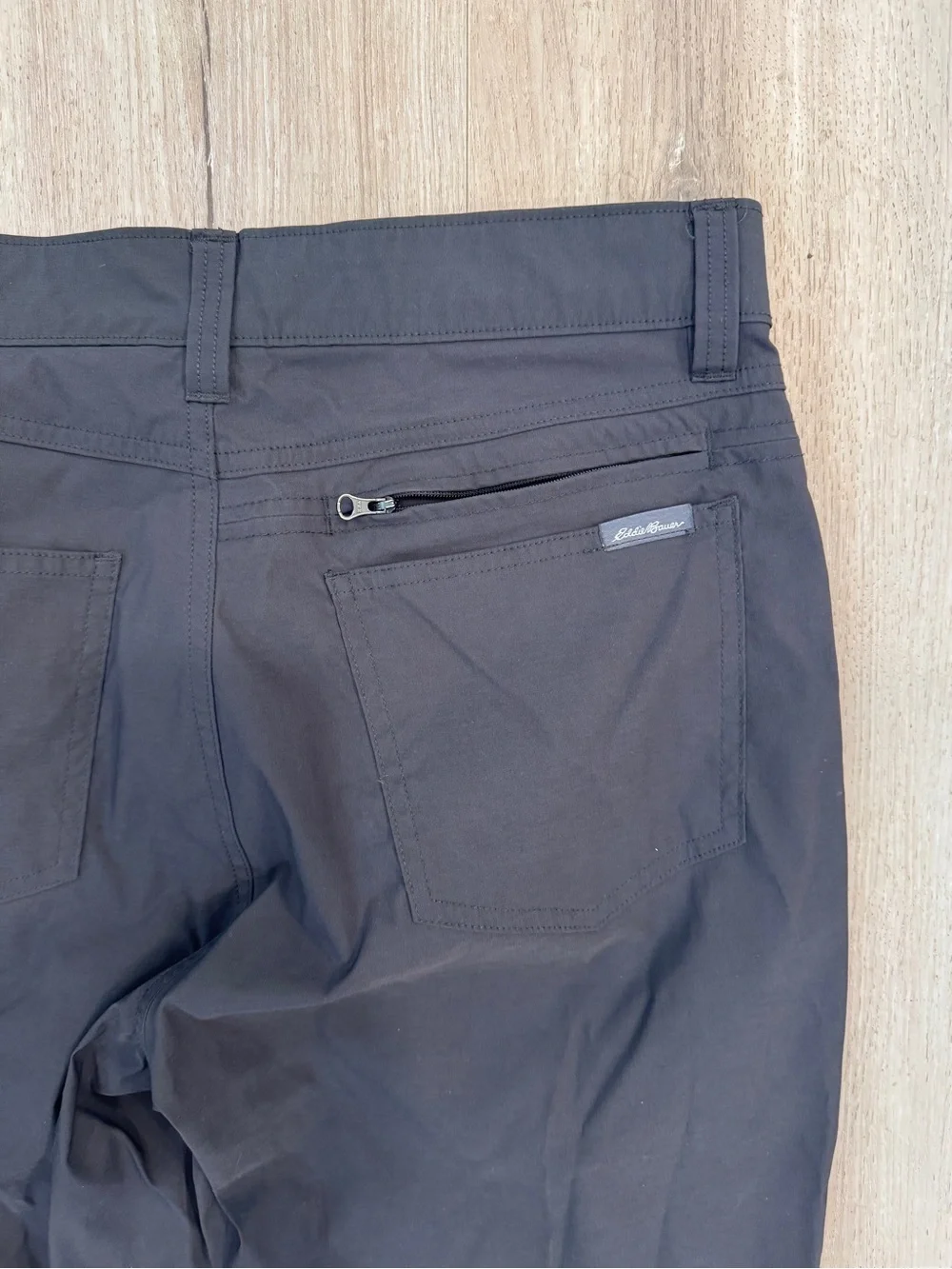 Eddie Bauer Black Men's Chinos - Slim Technical Stretch